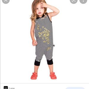 Tank Hooded Striped Rag - 'Honeycomb' - 2T